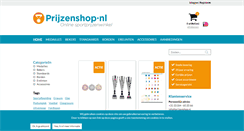 Desktop Screenshot of prijzenshop.nl